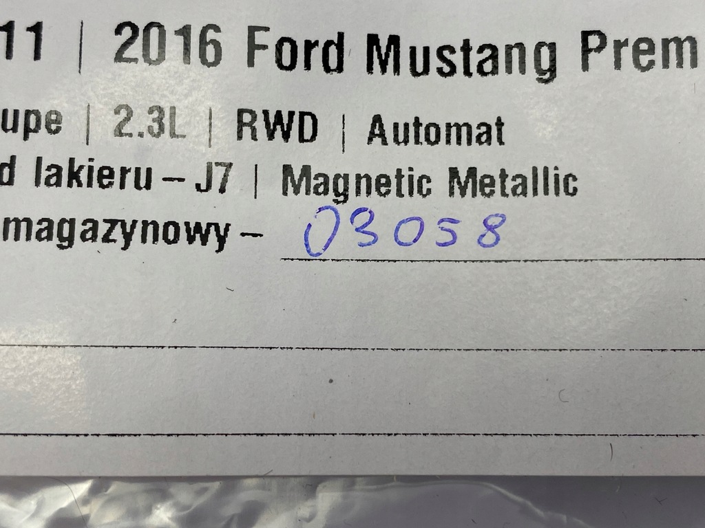 фото №5, Кронштейн кронштейн кронштейн потолочный козырёк ford mustang 2015+ usa