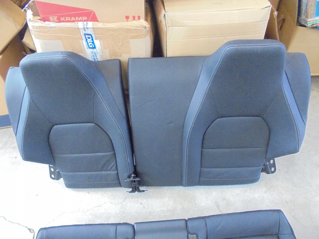 фото №5, Mercedes e klasa w207 coupe сидіння сидіння шкіра