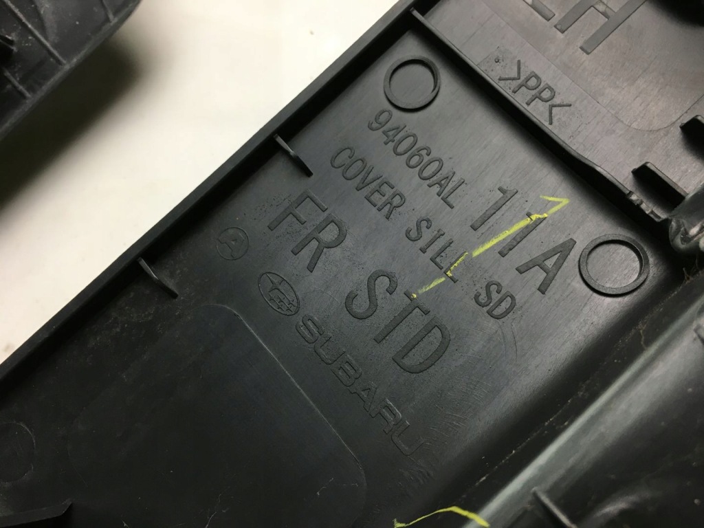 фото №9, Subaru outback 15- защита порог перед usa