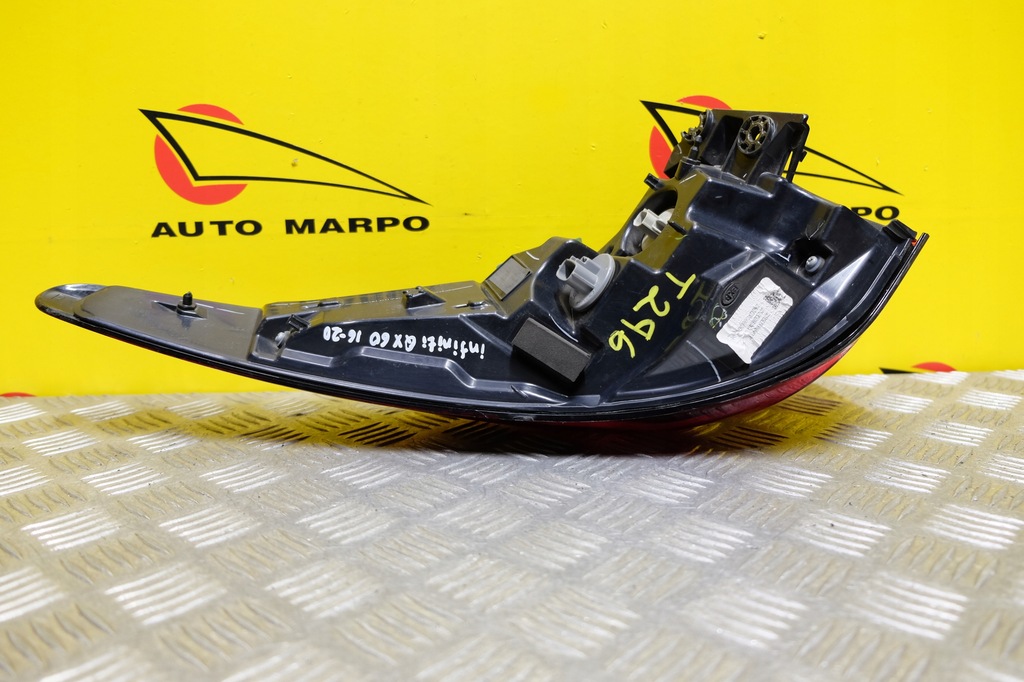 фото №12, Infiniti qx60 2016-2020 лампа задня права led usa