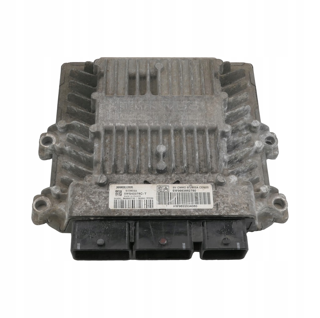 фото №1, Блок керування fiat scudo 9663862780 5ws40378c-t sid803a програмування