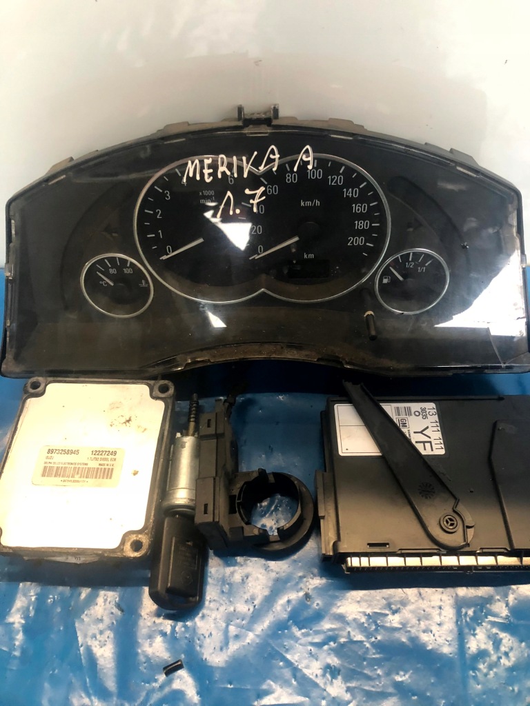 фото №1, Opel meriva 1.7 бортовий комп'ютер silniika 8973258945