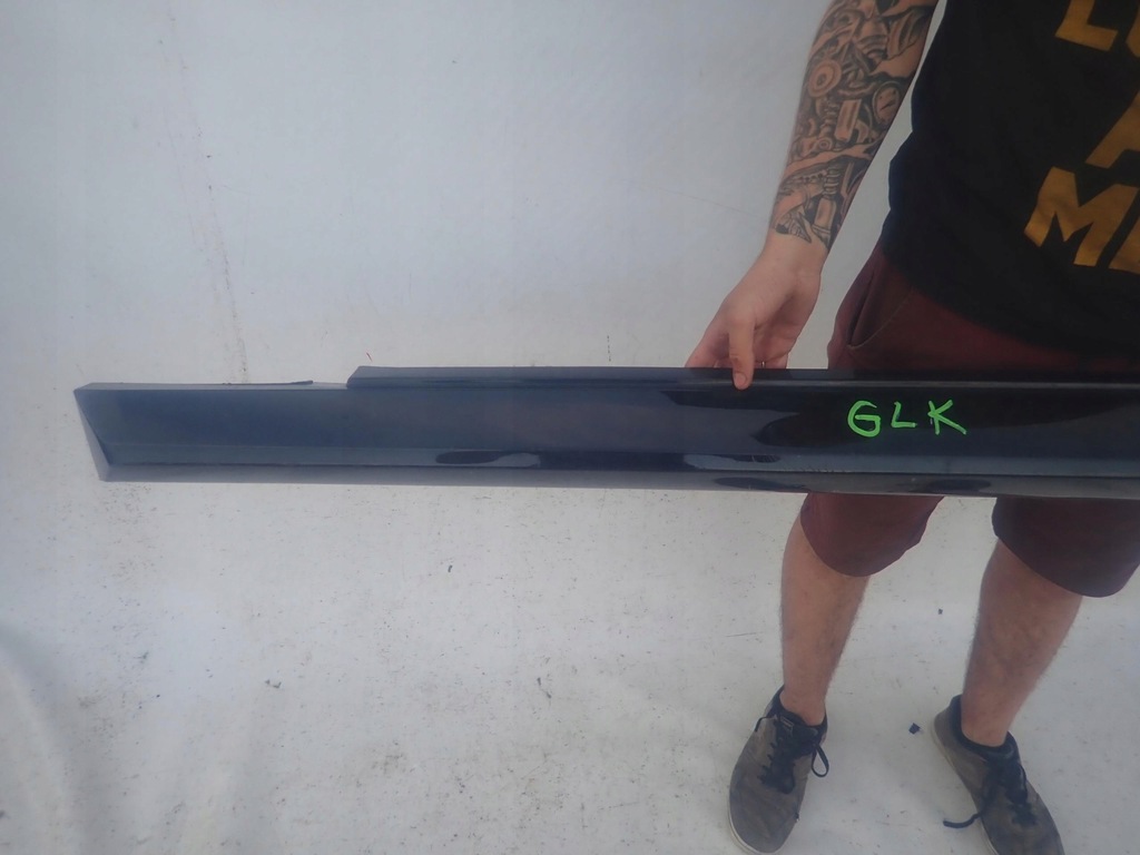 фото №2, Mercedes glk x204 amg поріг лівий молдинг поріг