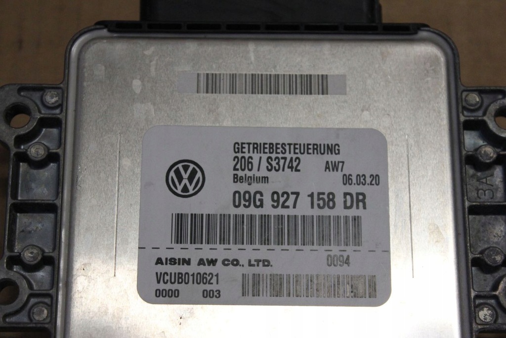 фото №7, Модуль блок управления коробки передач vw atlas awd lift 09g927158dr