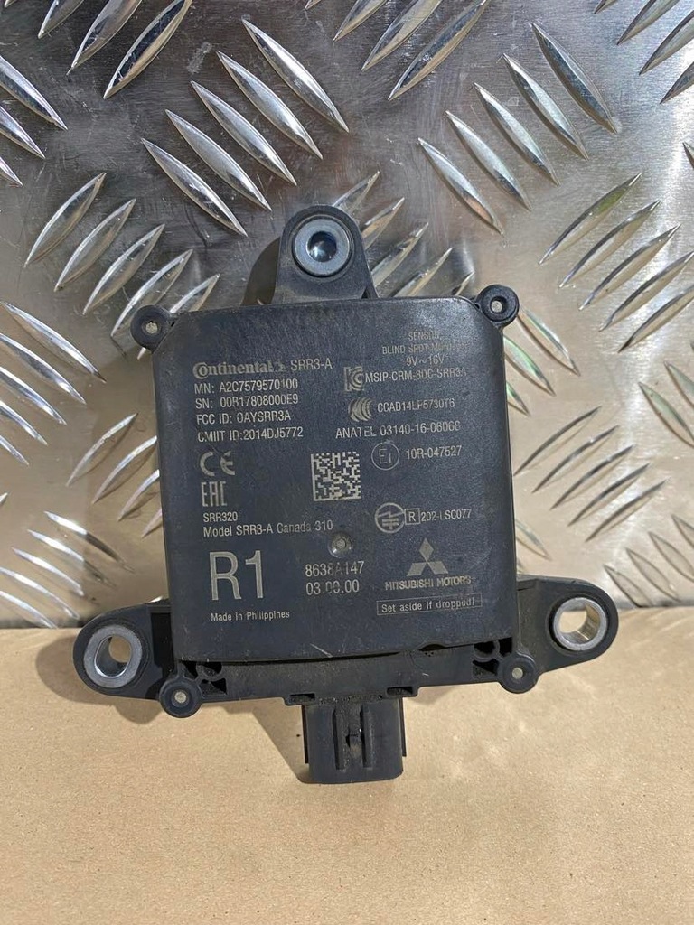 фото №1, Mitsubishi outlander iii датчик поперечина руху 8638a147