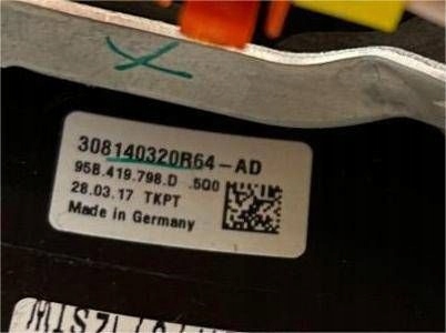 фото №12, Porsche cayenne 92a воздуховод