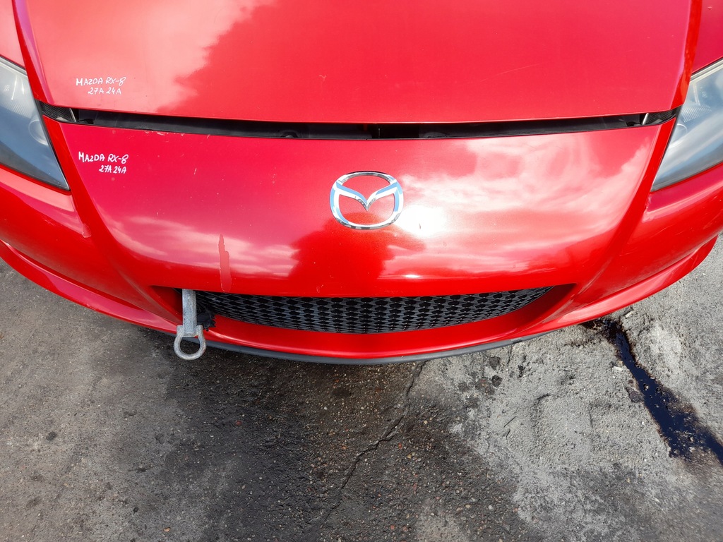 фото №11, Mazda rx-8 бампер перед передний 27a