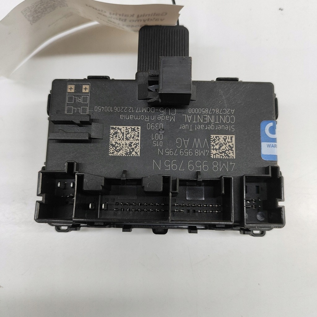 фото №6, Audi q8 2023 задня сторона ліва блок керування / модуль двері