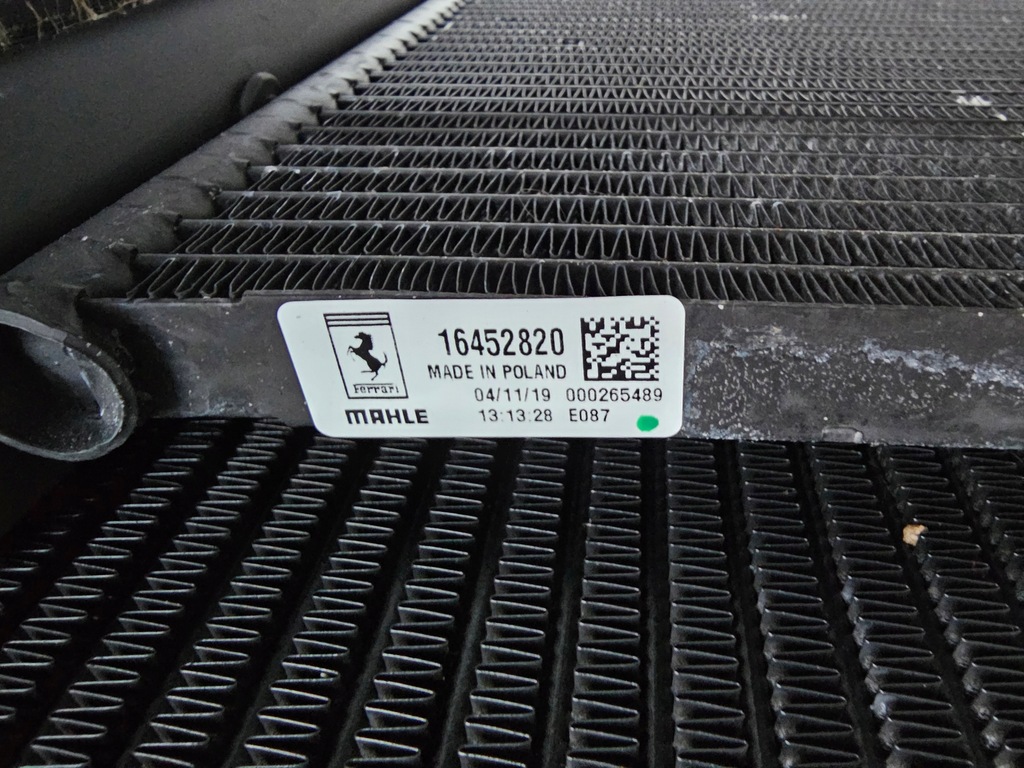 фото №8, Комплект радіатор радіатор ferrari 812 superfast