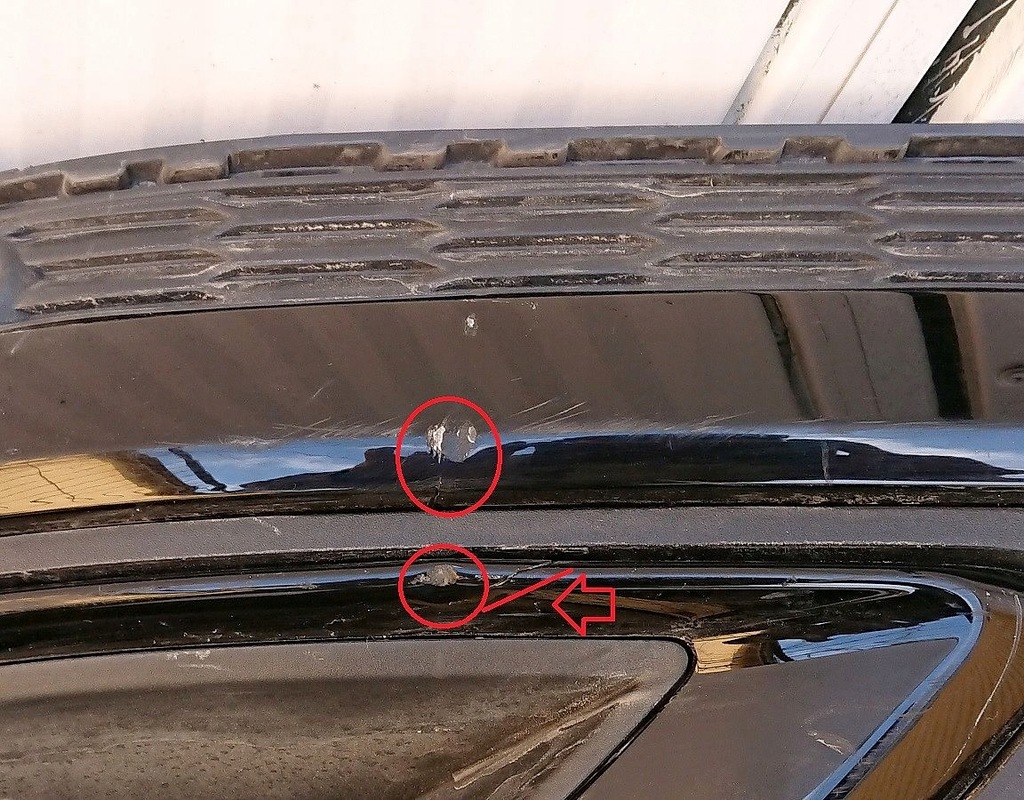 фото №6, Audi q7 s-line lift 4m0 19-20 накладка-спойлер спойлер задняя