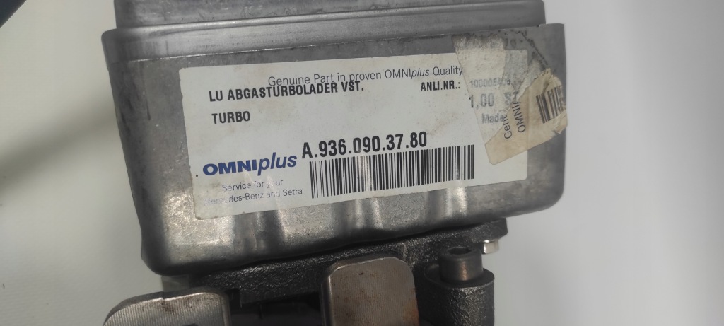 Mercedes citaro 7.7l 354km bi turbo турбонагнетатель om 936 borg werner Доставка