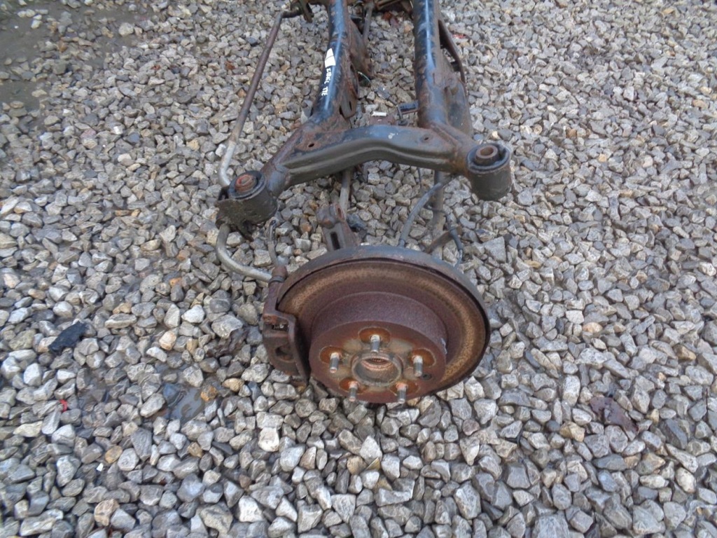 фото №6, Балка задня задня підрамник oś підрамник kpl поворотний кулак nissan x-trail i t30 2000- 4x4