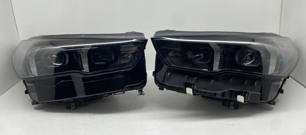 фото №1, Bmw 5 g60 g61 лампа левая правая перед full led shadow czarna индивидуальный