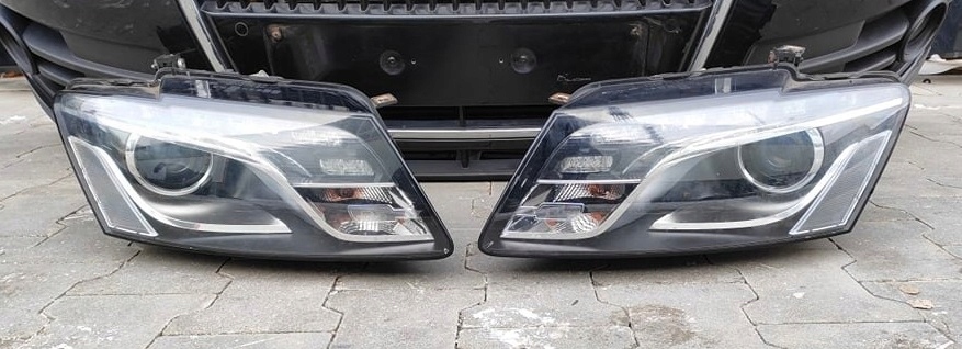 фото №8, Audi q5 8r 08-12 капот бампер pas крила ксенон lz7l