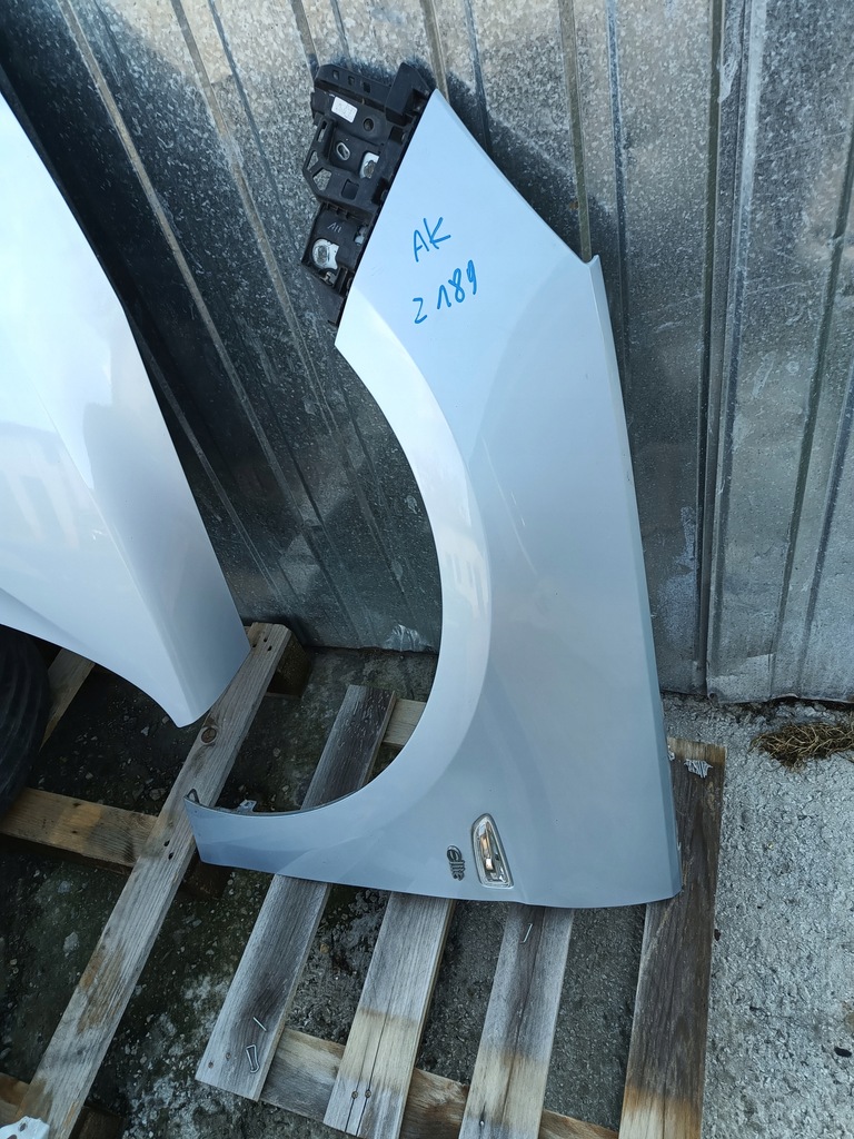 фото №8, Opel astra k капот бампер крила лампи радіатор kompletny перед z189