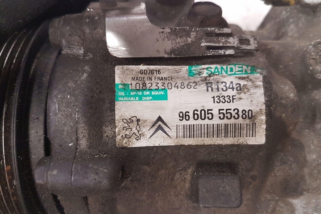 фото №6, Компрессор кондиционера citroën c4 grand picasso i ua_ 9660555380 2.0l