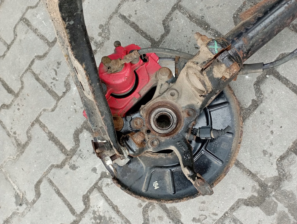 фото №7, Skoda octavia ii rs vrs поворотний кулак права перед