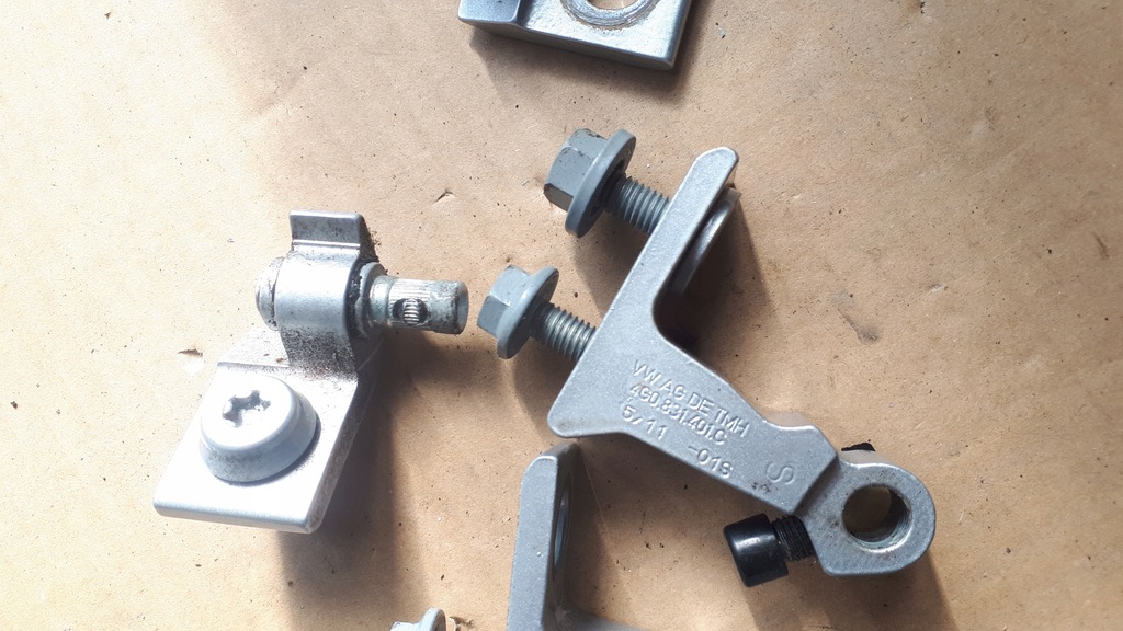 фото №6, A6 c7 4g петля двері петлі лівий задня lx7w 2x