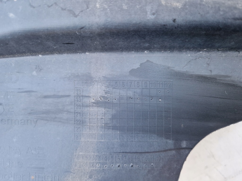 Audi a5 8w6 рестайлинг  s-line 19- бампер задний задний в Украине