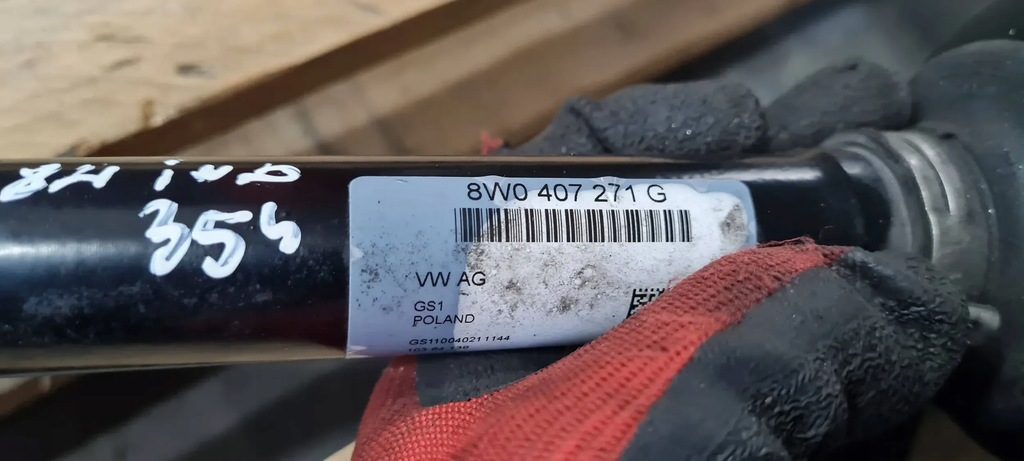 фото №11, S5 8w lift a5 приводной вал левая правая 3.0 tfsi 8w0407271g s4 b9 8w a4