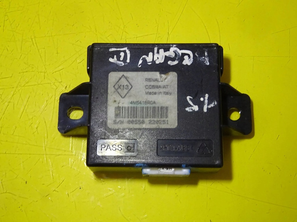 фото №1, Модуль блок керування сигналізація renault megane iii 4m5418r0a nr327