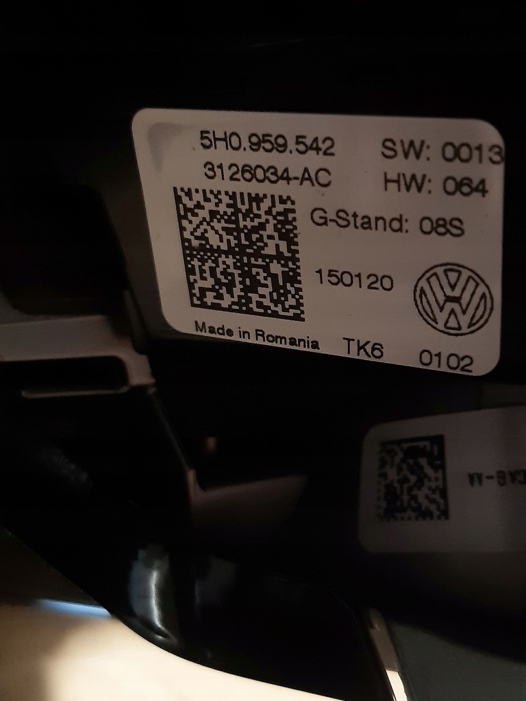 фото №11, Воздуховод многофункциональный vw 5h0419089 arteon