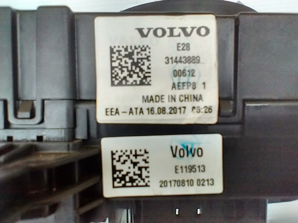 Volvo s90 v90 переключатель подрулевой  лента подушка безопасности датчик kąta 31443889 Цена