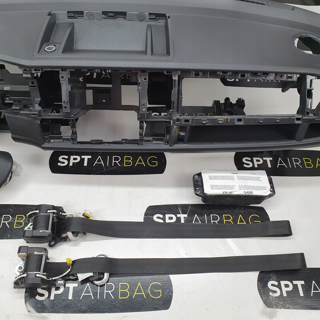 фото №8, T6 панель приладів консоль подушки безпеки ремені подушка безпеки