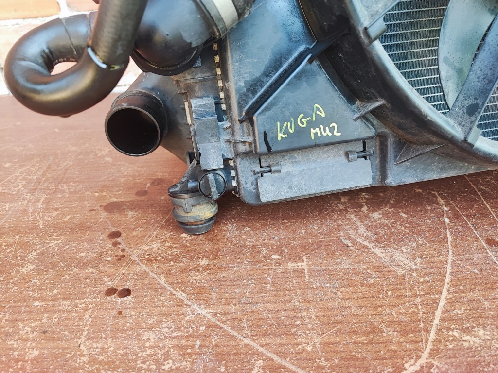 Ford kuga mk2 2.0 tdci автоматическая коробка передач радиатор вентилятор воды кондиционера с Разборки