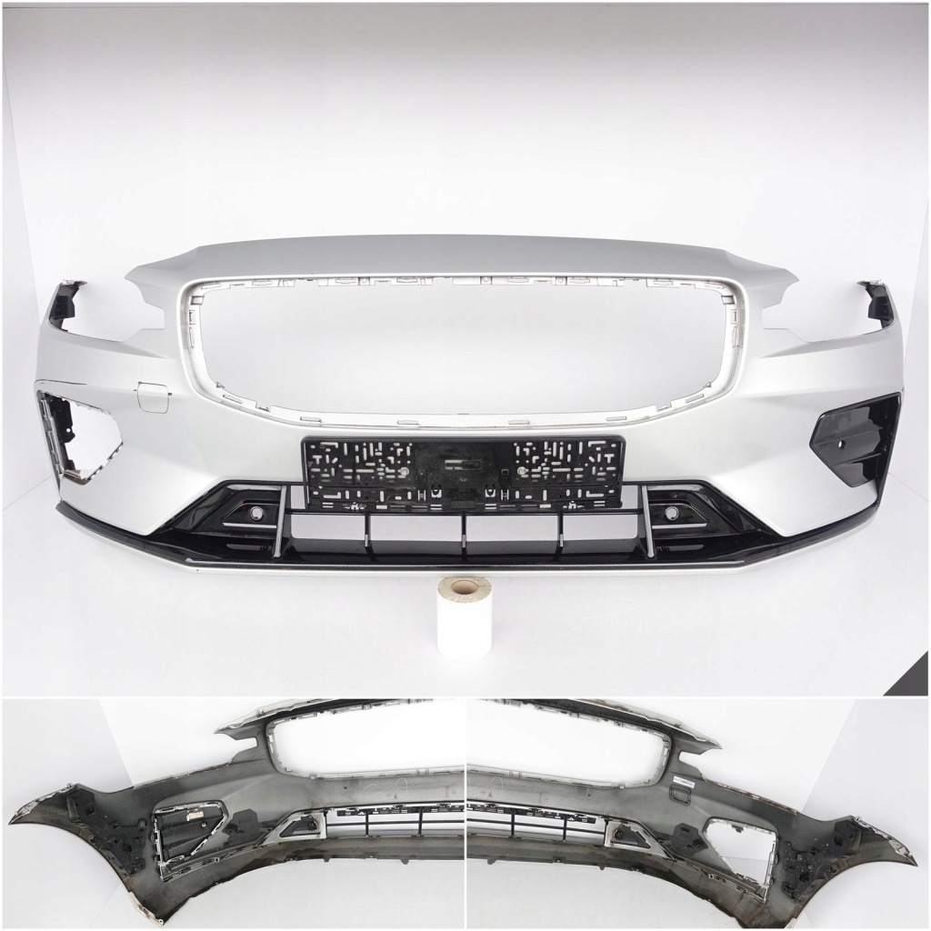 фото №1, Volvo v60 ii s60 iii 18-23 r-design бампер перед неклеенный +решётки+ направляющие