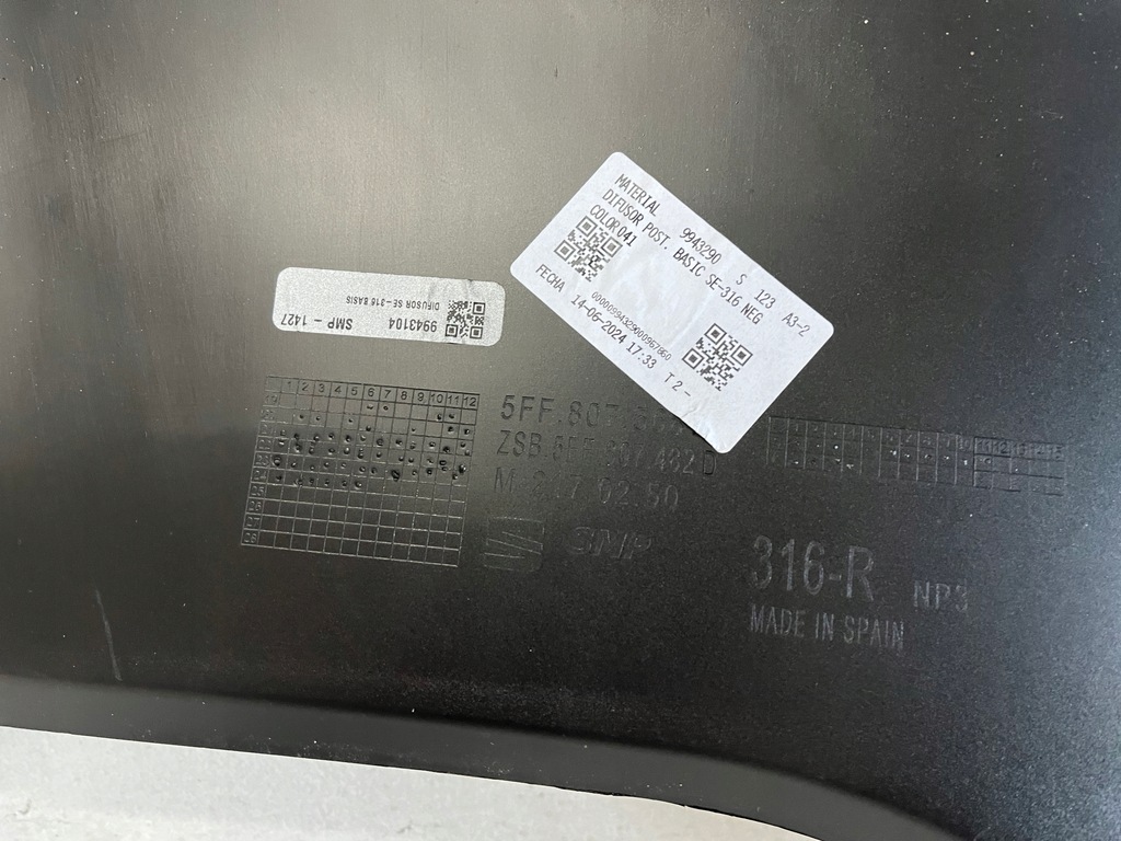 фото №9, Бампер диффузор задняя задний 5ff807568b cupra formentor