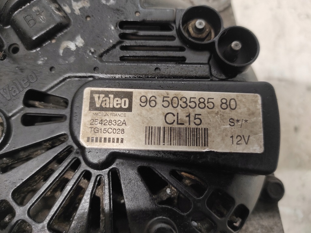 фото №7, Peugeot 307 01- 2.0hdi генератор 9650358580