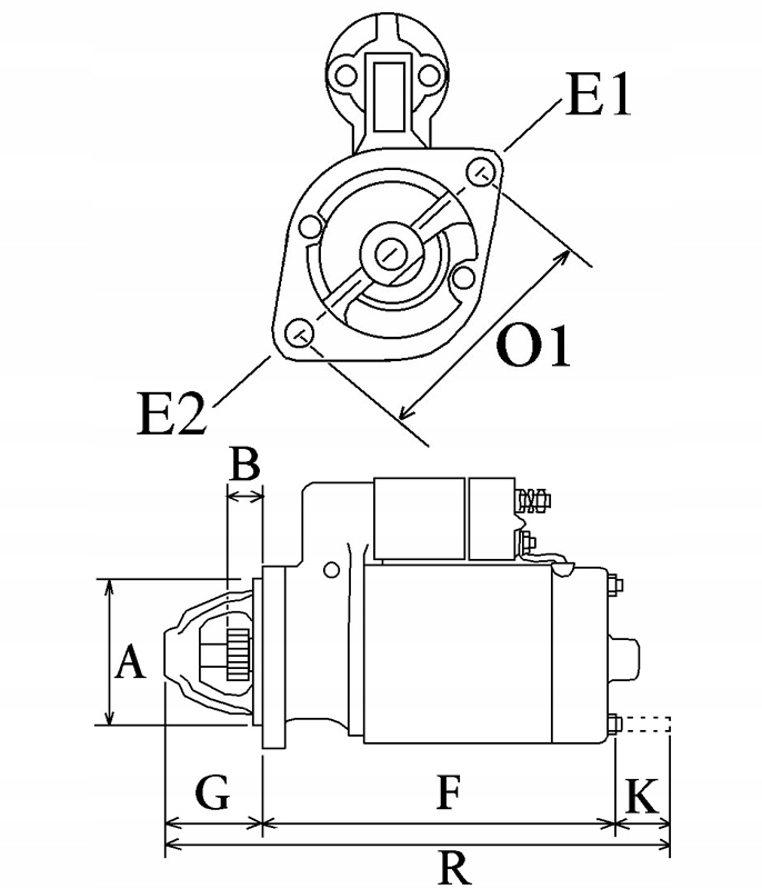фото №10, Hc-cargo стартер chevrolet aveo kalos lacetti nubira rezzo daewoo