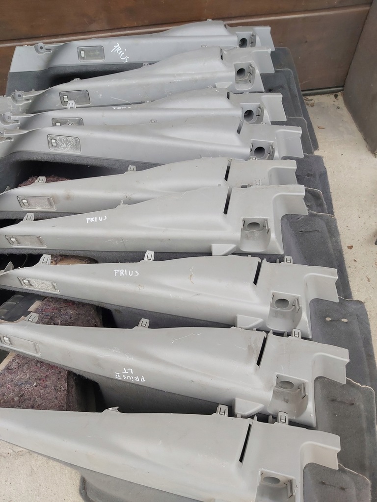 фото №5, Toyota prius ii обшивка багажника задняя левый