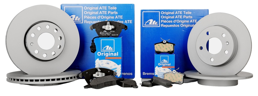 фото №1, Тормозные диски тормозные колодки ate p+t - audi a3 8v s3 2012-