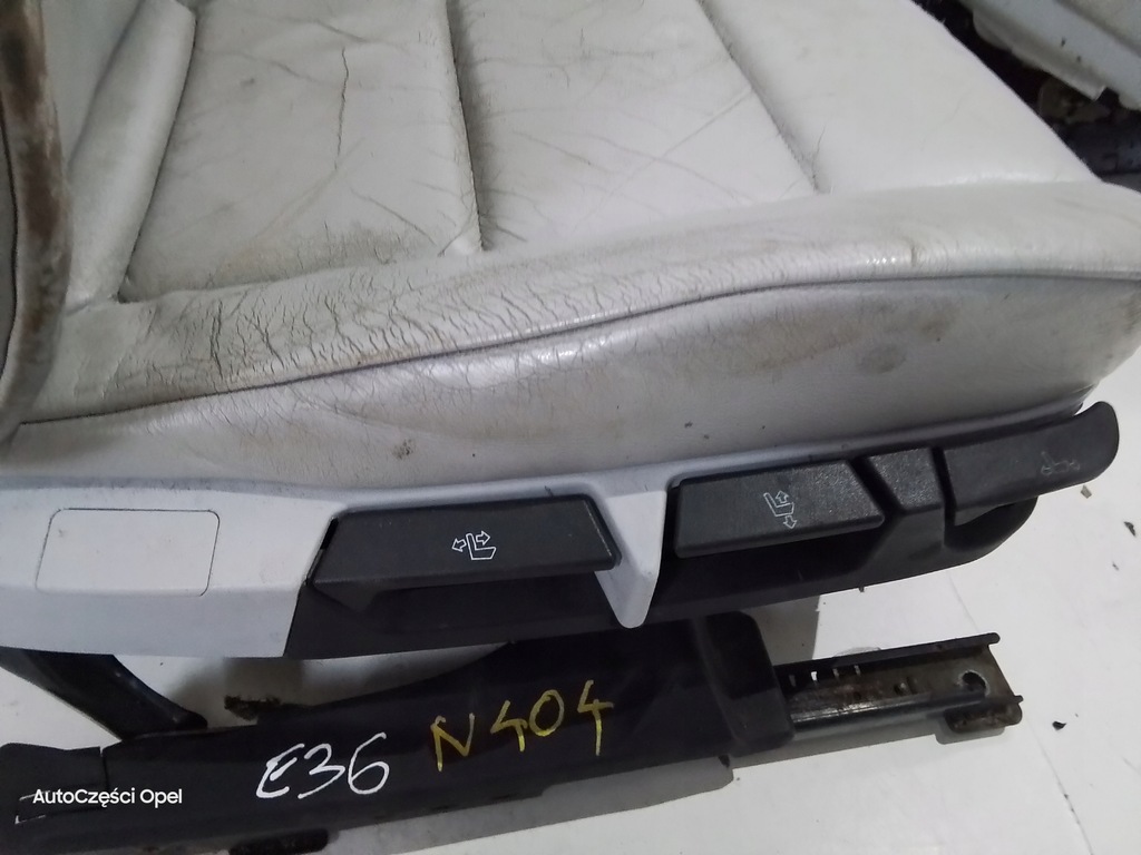 фото №6, N404 комплект сидений сиденье водителя пассажира заднее сиденье задняя bmw e36 cabrio