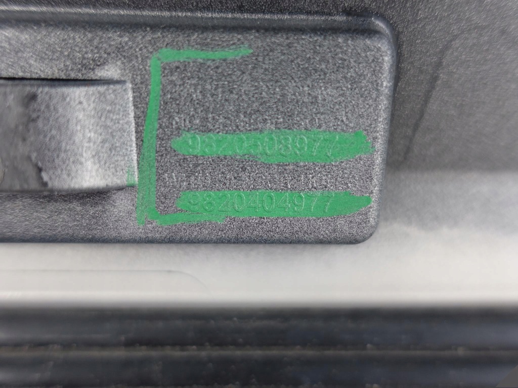 фото №11, Citroen ds7 ds 7 crossback 17- бампер задня 6xpdc