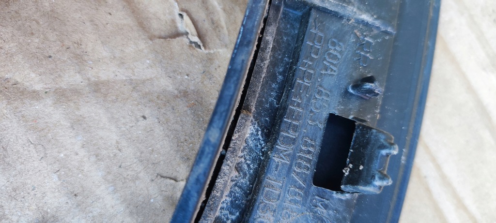 фото №10, Audi q5 ii 80a молдинг крыло правый задний 80a853818a оригинал