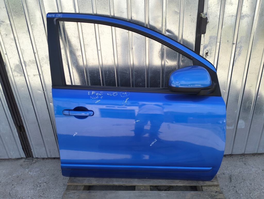 фото №1, Двері праве правий перед nissan note e11 колір bv4 g 2005-2012