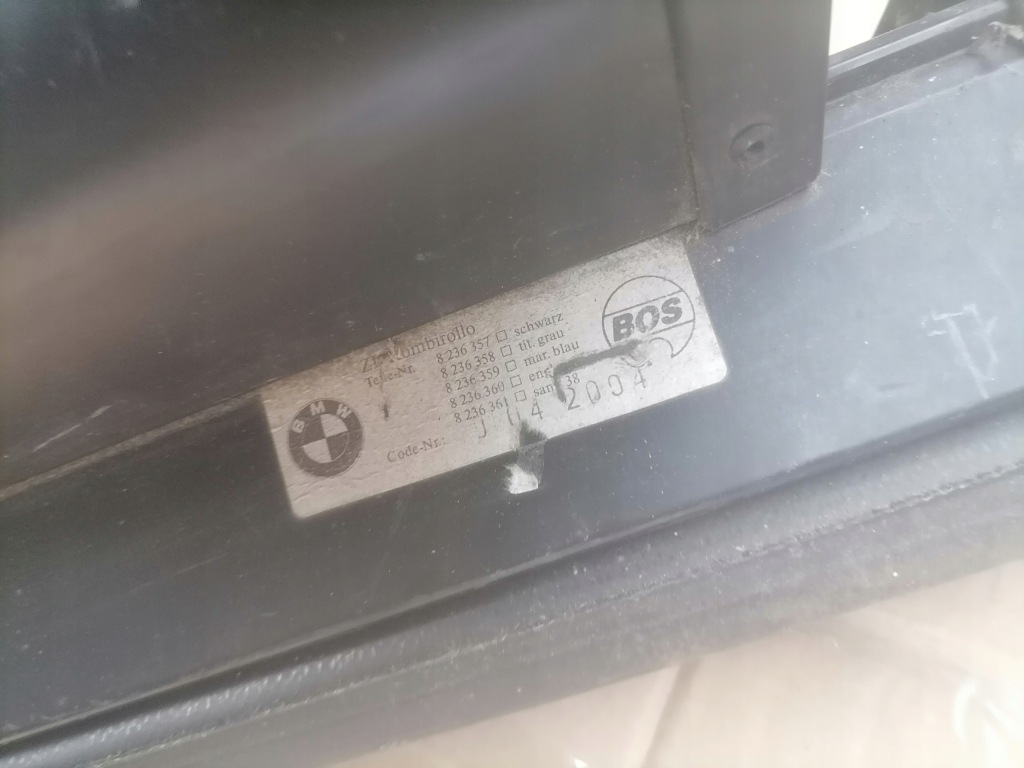 фото №4, Шторка багажника bmw e39