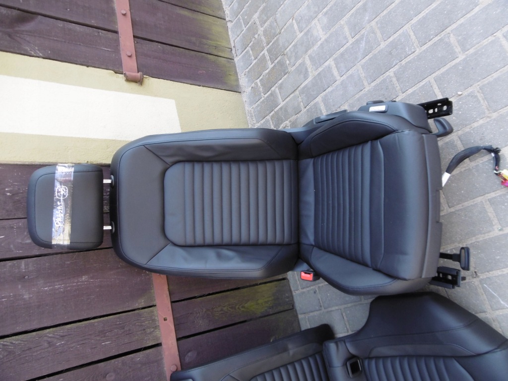 фото №6, Сидіння заднє сидіння vw passat b8 kombi шкіра комплект