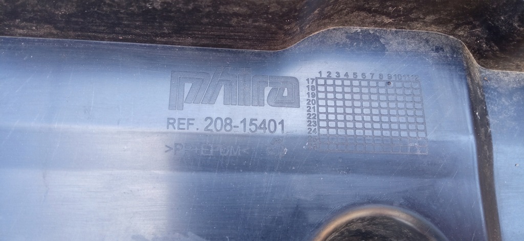 фото №11, Citroen c4 cactus 14- защита плита усилитель pod бампер перед 208-15401