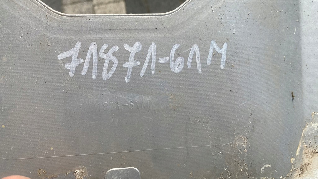 фото №6, Suzuki sx4 cross накладка диффузор накладка-спойлер бампера задняя 71871-61m