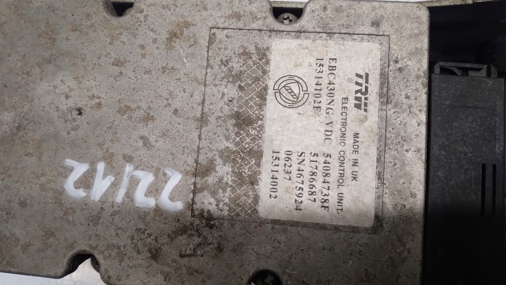 фото №3, Alfa romeo 159 насос abs 15314102f