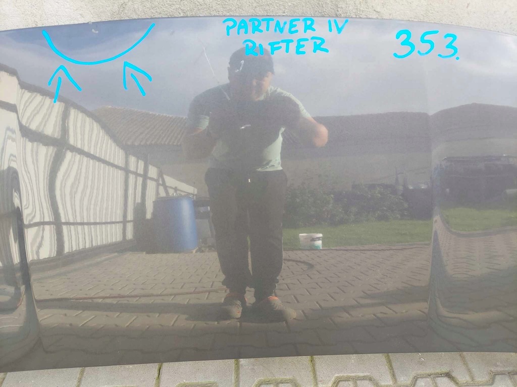 фото №5, Rifter berlingo iv combo e капот крышка двигателя