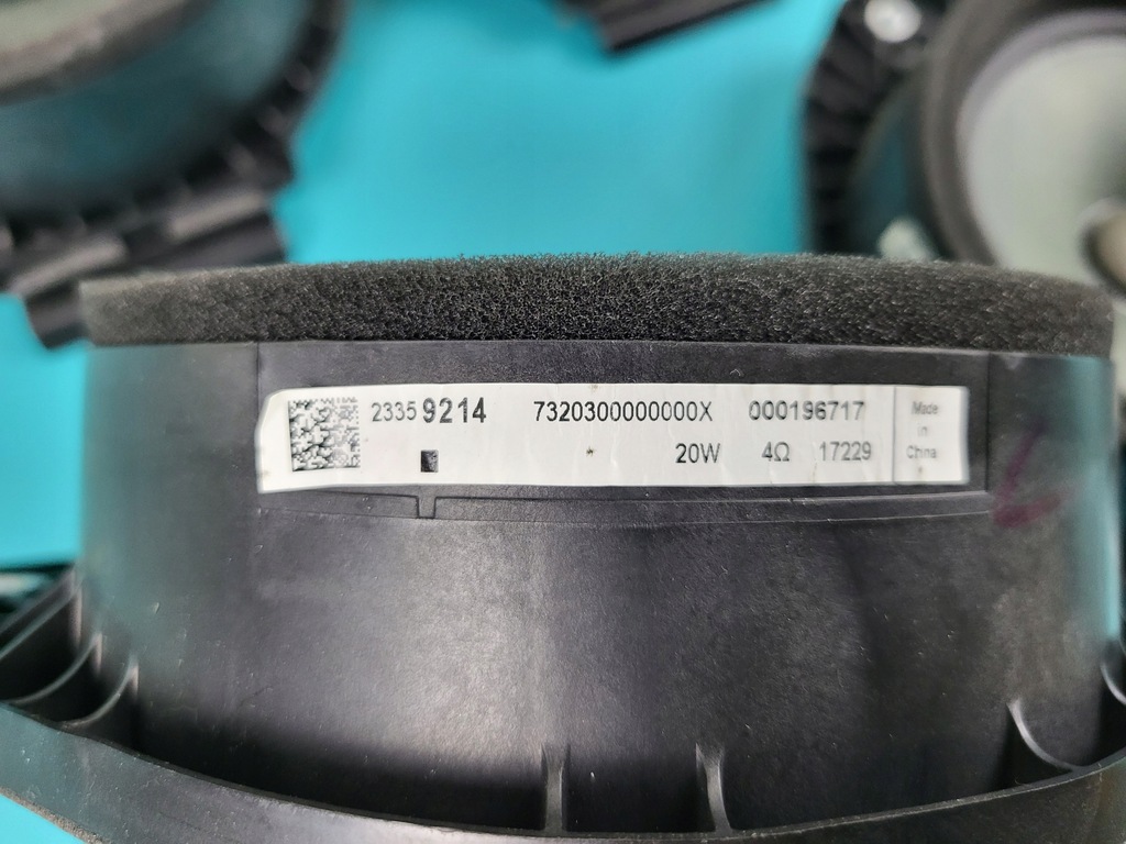 фото №6, Opel insignia b 17r динамік динаміки перед задня лівий правий