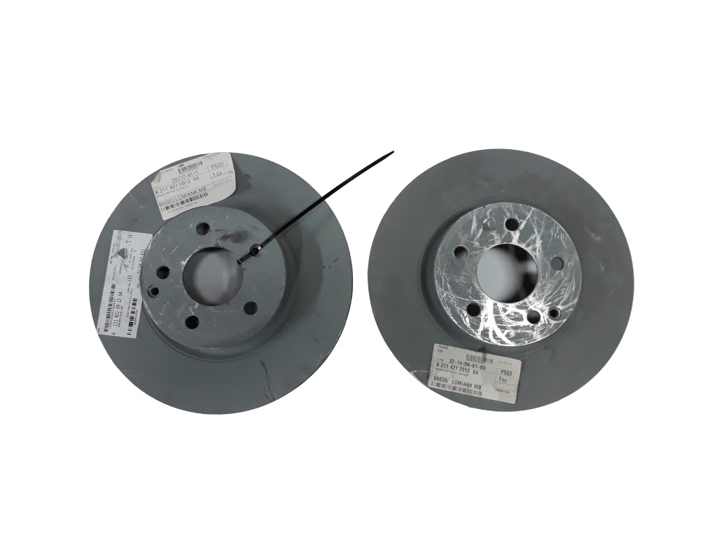 фото №1, Оригинальные тормозные диски тормозные перед mercedes e w211