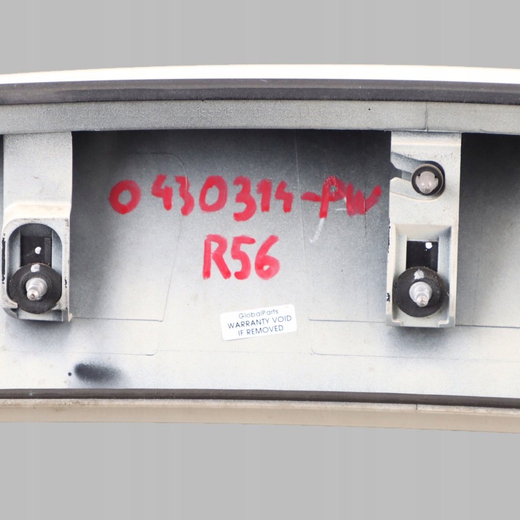 фото №11, Mini r56 спойлер спойлер кришки багажника задня задня 7148913 0430314