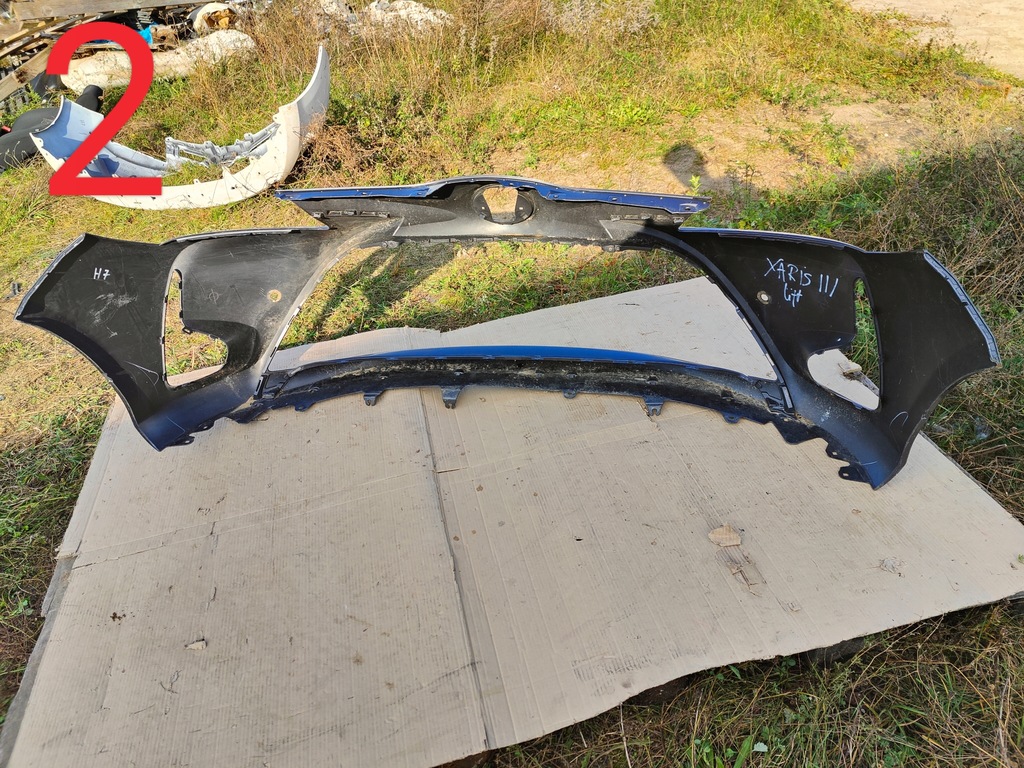 фото №6, Бампер перед toyota yaris iii lift
