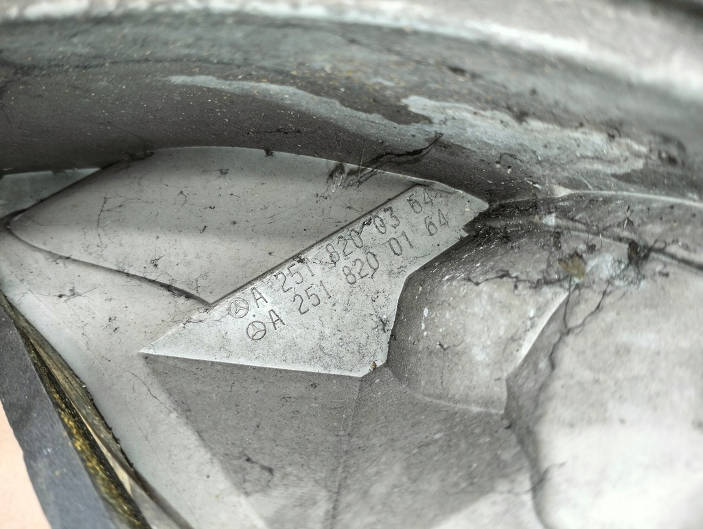 фото №11, Лампа левая задняя mercedes r-klasa 251 w251 lata 2005-2010